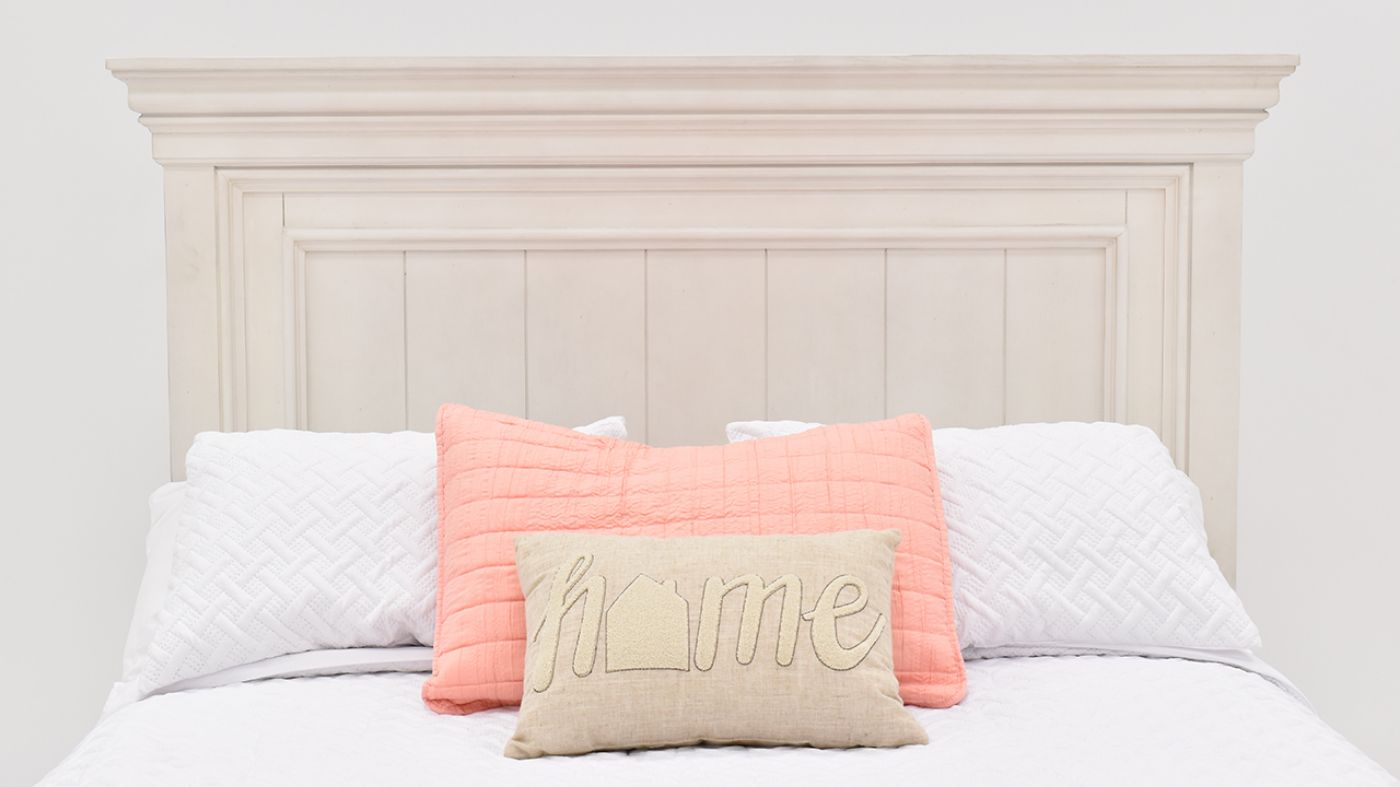 Picture of Southport King Panel Bed - White