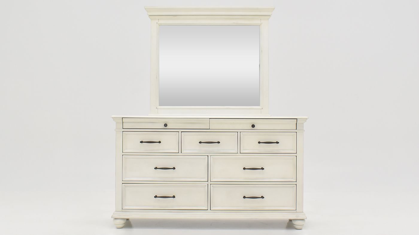 Picture of Southport King Panel Bedroom Set - White