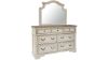 Picture of Realyn Dresser with Mirror - Off White