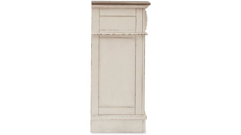 Picture of Realyn Dresser with Mirror - Off White