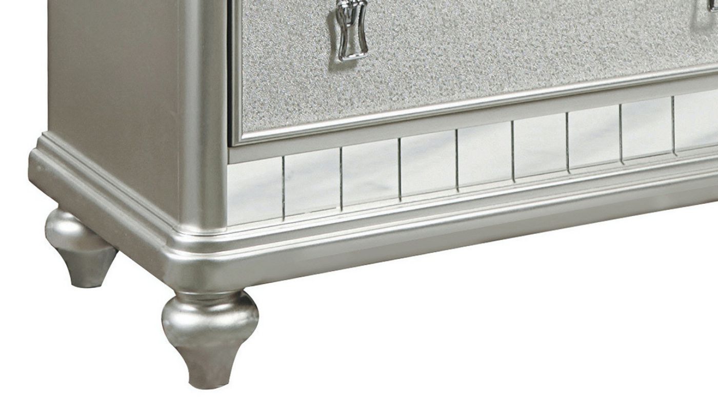 Picture of Diva Dresser with Mirror - Silver