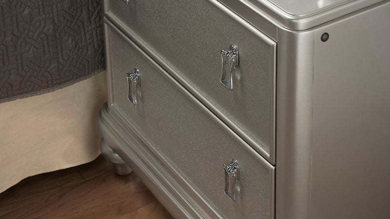Picture of Diva Nightstand - Silver