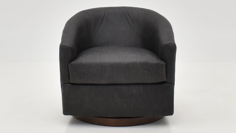 Picture of Ennely Swivel Chair - Pebble Gray
