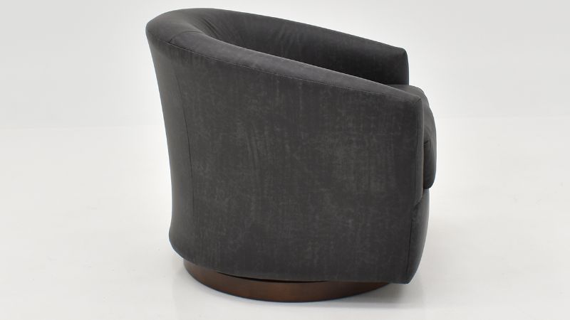 Picture of Ennely Swivel Chair - Pebble Gray