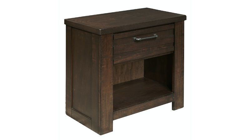 Picture of Ruff Hewn Nightstand - Brown