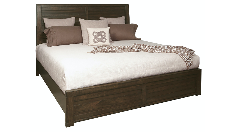 Picture of Ruff Hewn King Bed - Brown