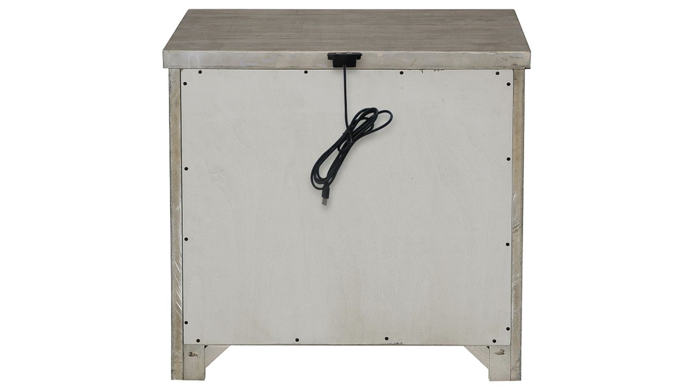 Picture of Ruff Hewn Nightstand - Gray