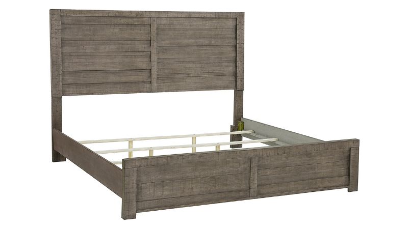 Picture of Ruff Hewn King Bed - Gray