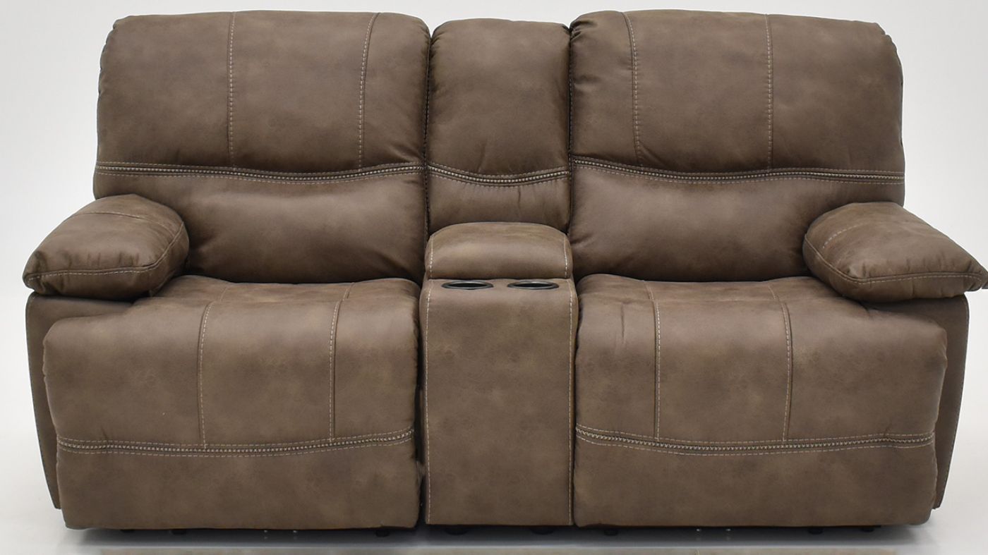 Picture of Cowboy Power Reclining Loveseat - Brown