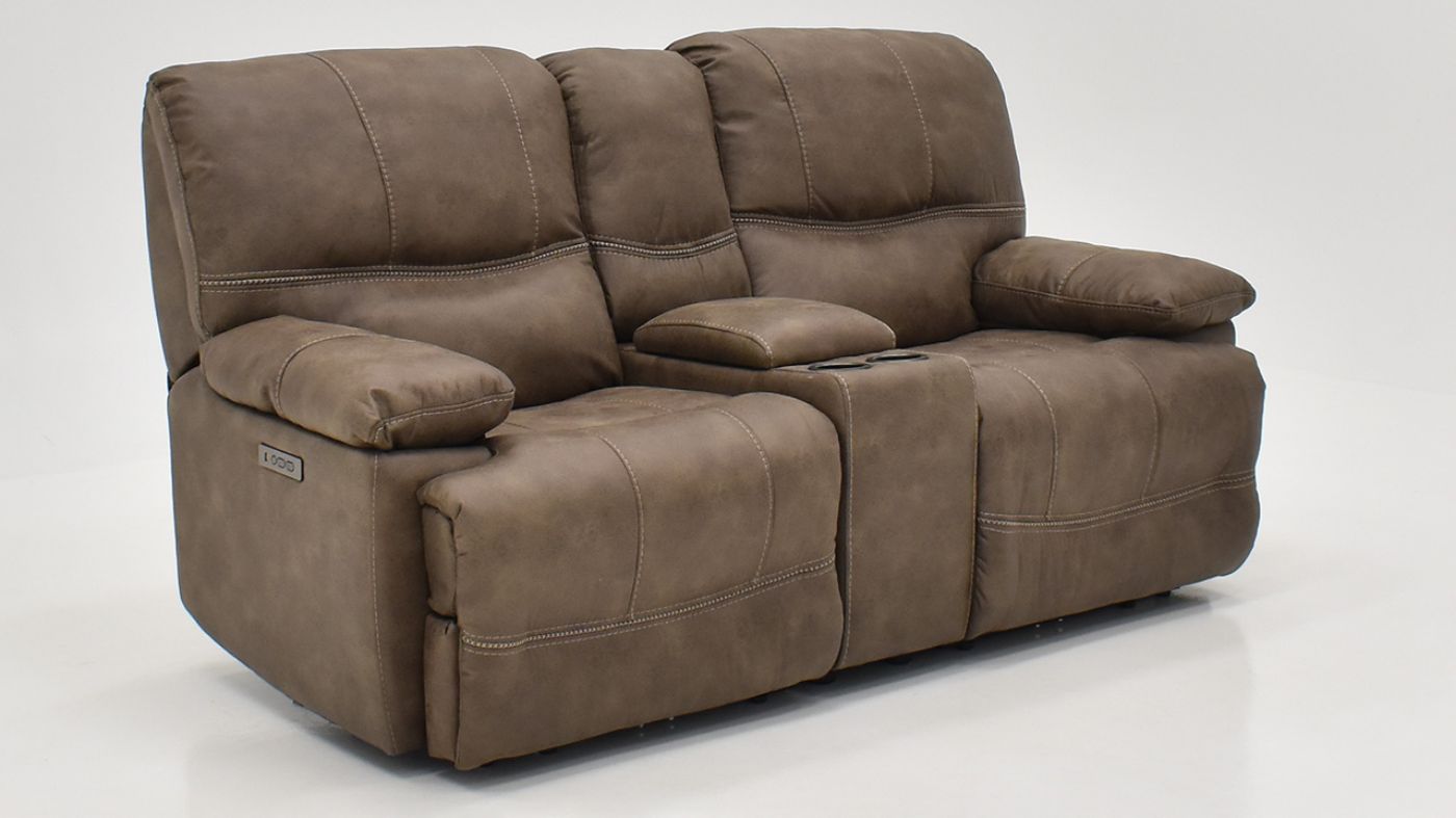 Picture of Cowboy Power Reclining Loveseat - Brown