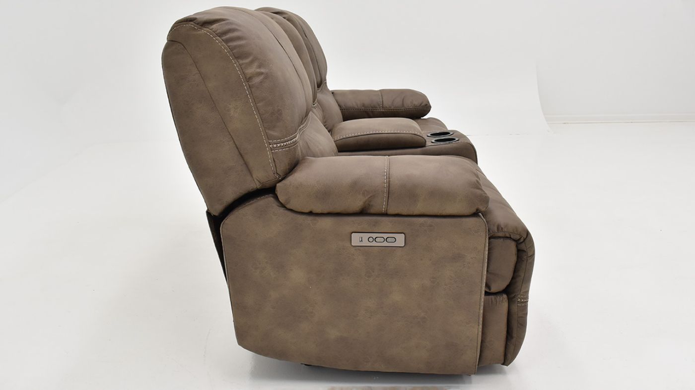 Picture of Cowboy Power Reclining Loveseat - Brown