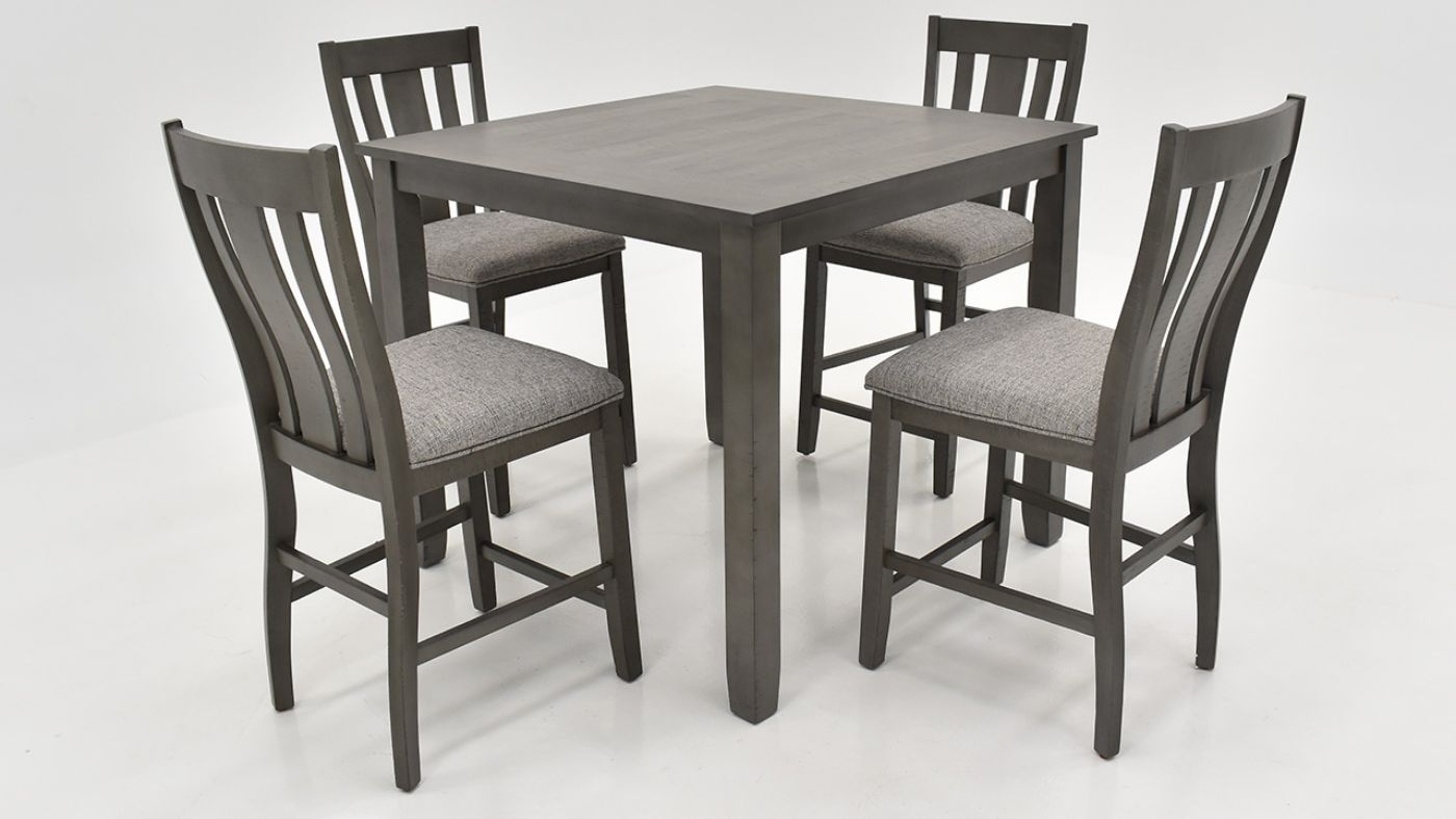 Picture of Hawthorn 5 Piece Counter Height Dining Table Set - Gray