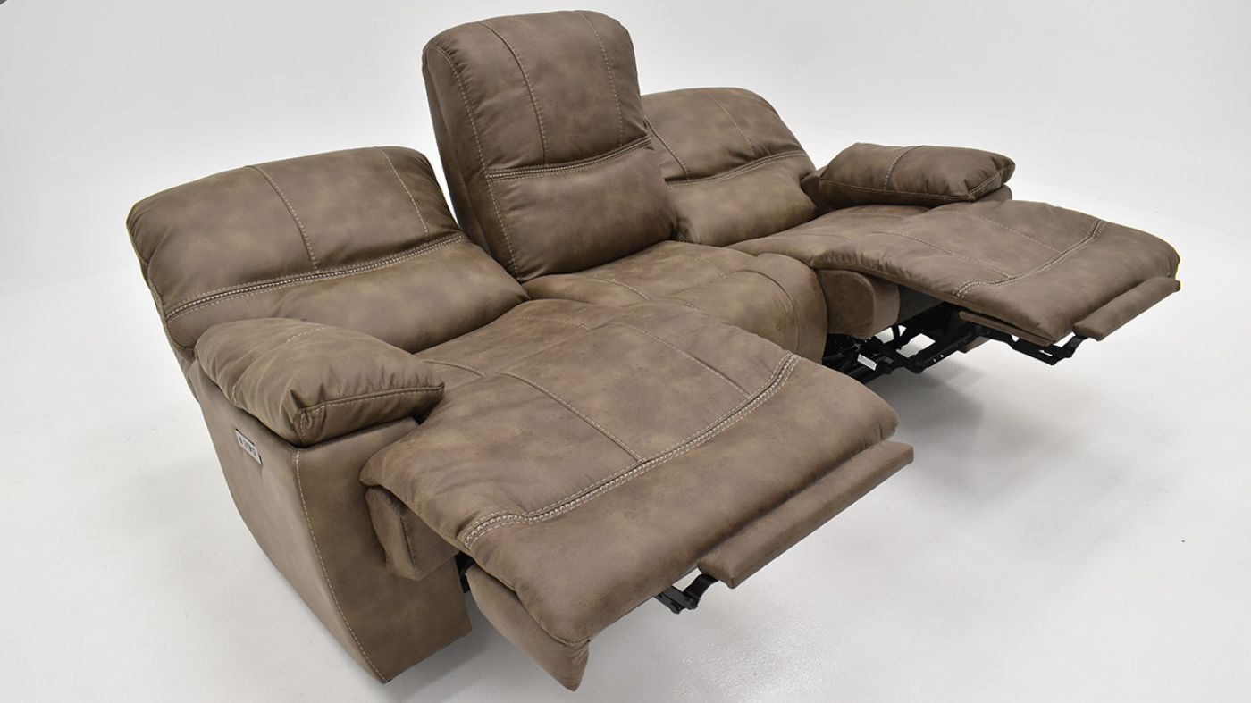 Picture of Cowboy Power Reclining Sofa Set - Brown