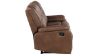 Picture of Katrine Reclining Sofa - Brown