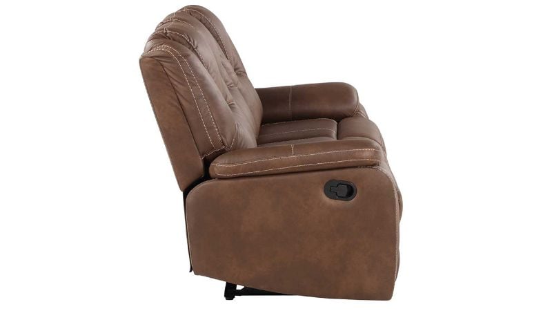 Picture of Katrine Reclining Sofa - Brown
