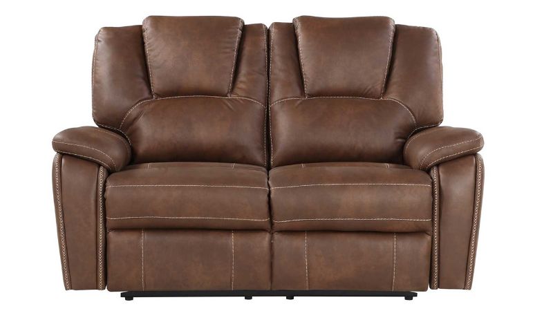 Picture of Katrine Reclining Loveseat - Brown