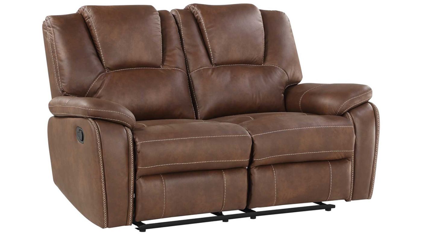 Picture of Katrine Reclining Loveseat - Brown