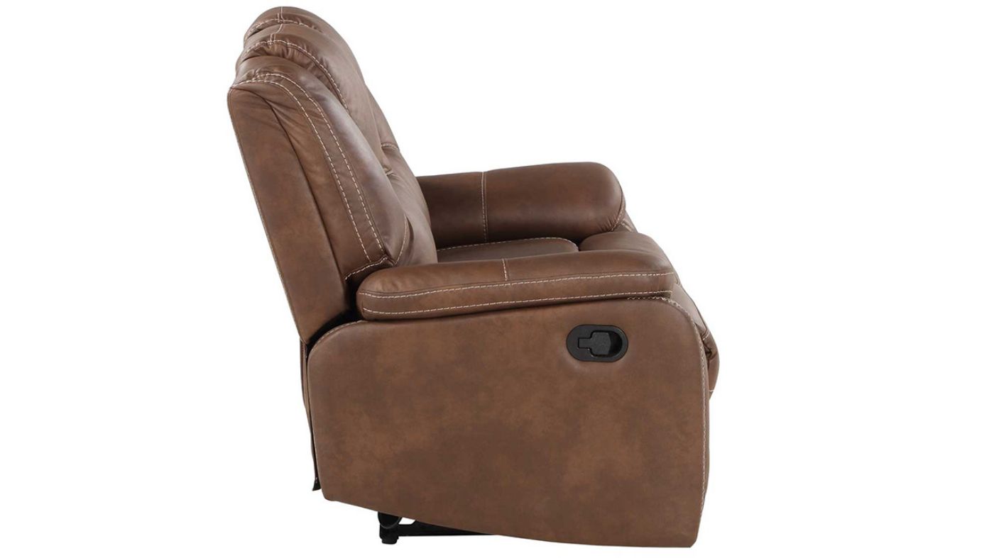 Picture of Katrine Reclining Loveseat - Brown