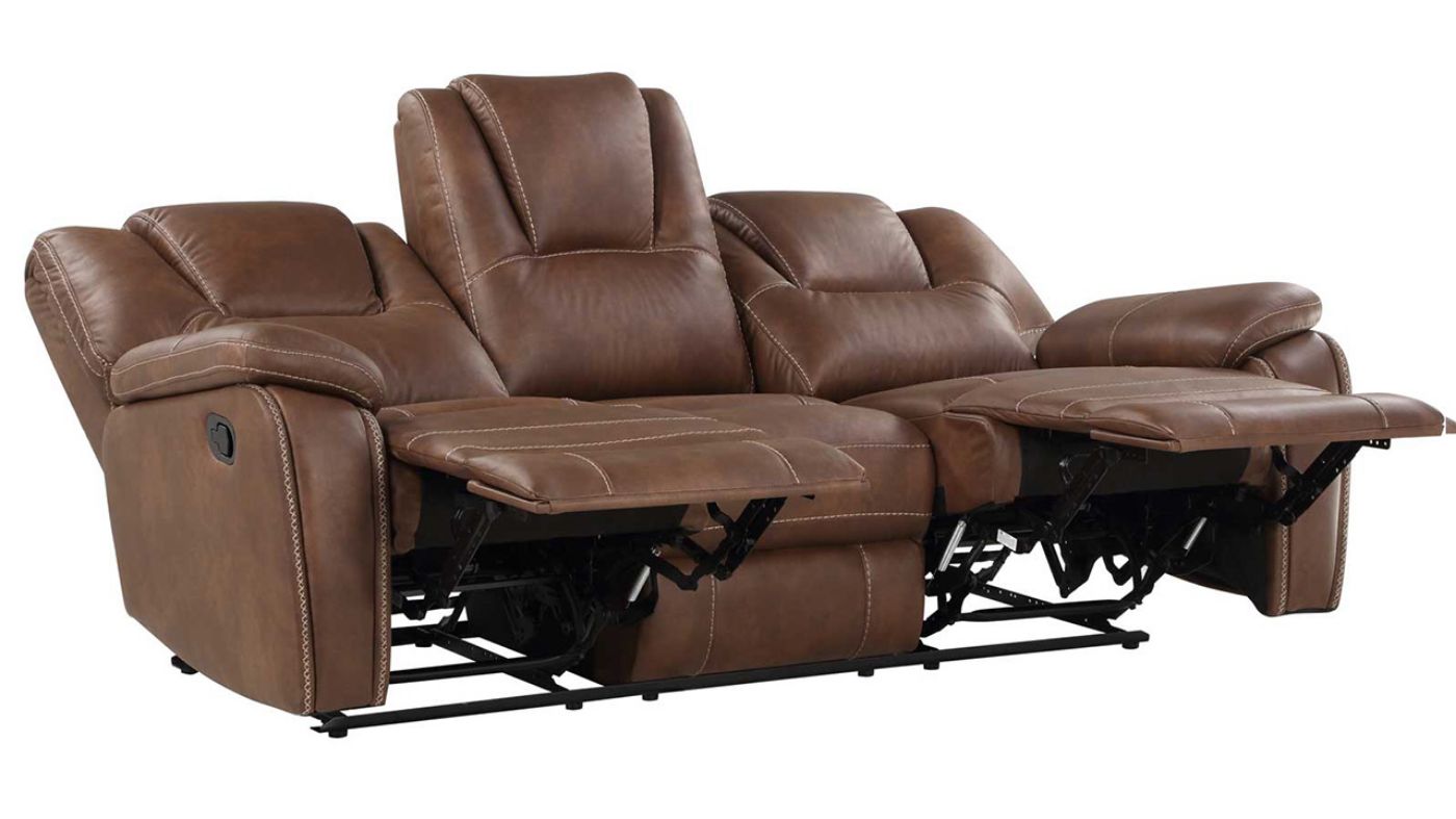 Picture of Katrine Reclining Sofa Set - Brown