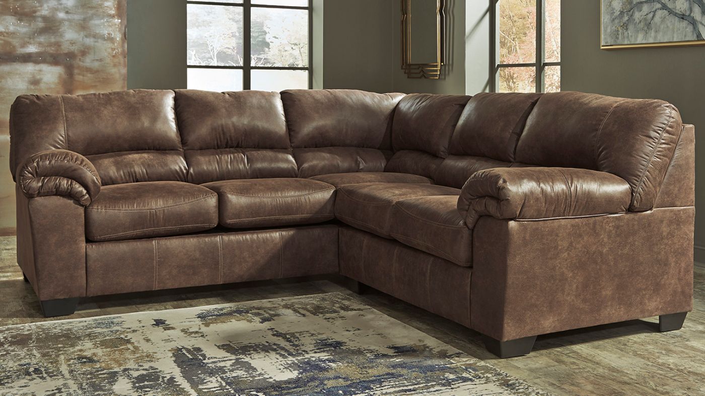 Picture of Bladen Sectional Sofa - Coffee Brown