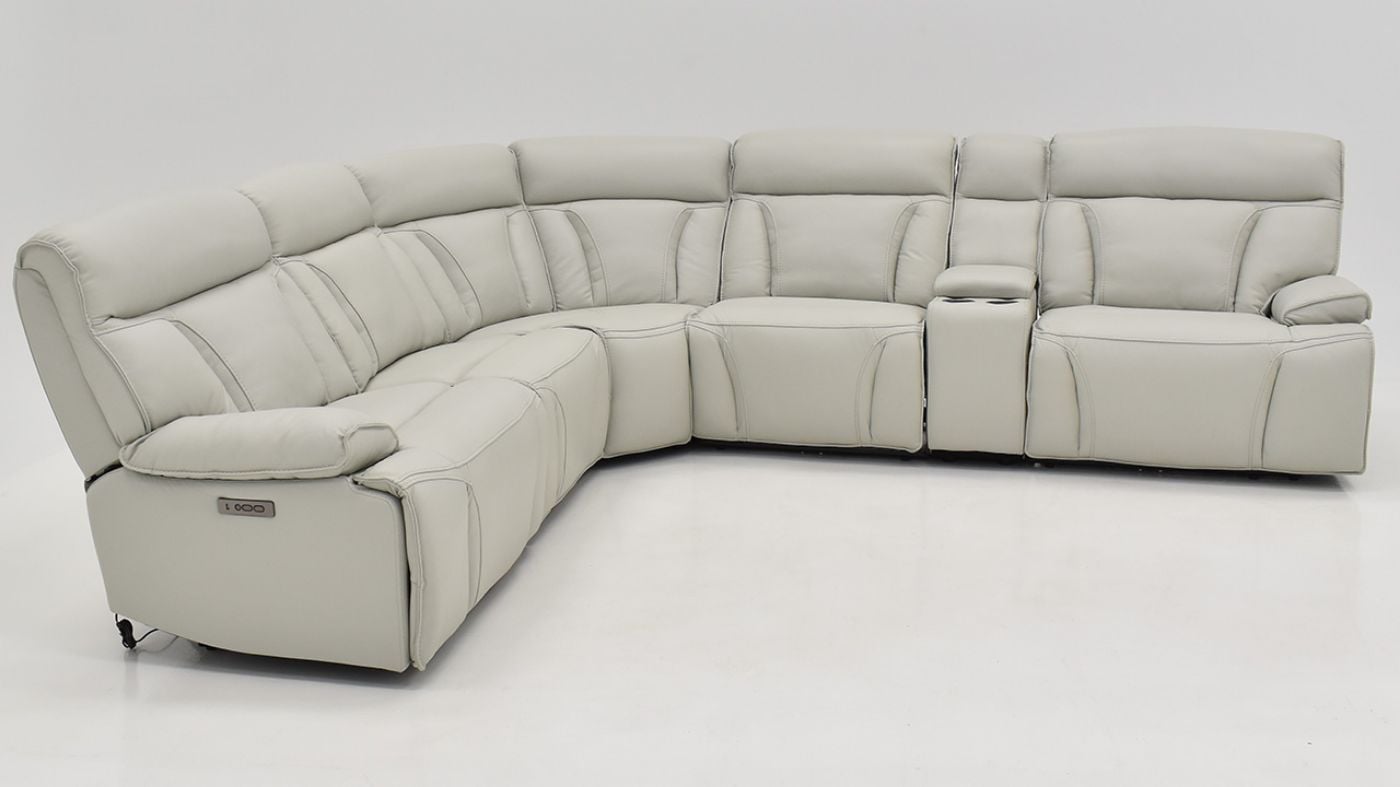 Picture of Bringle Power Leather Sectional