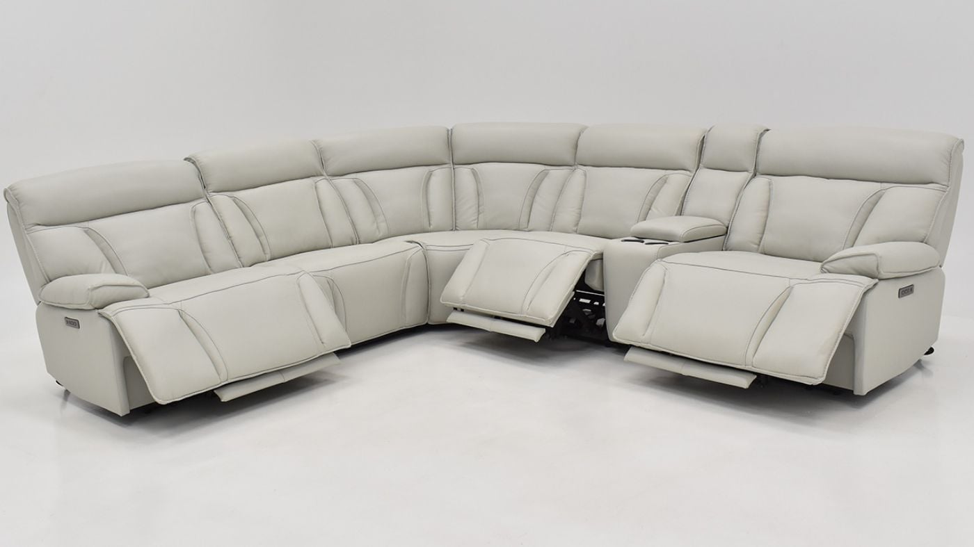 Picture of Bringle Power Leather Sectional