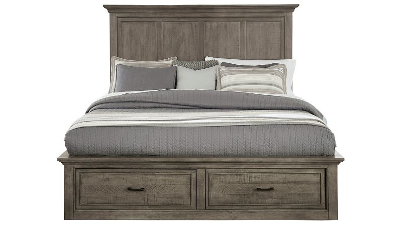 Picture of Chatham Park Queen Storage Bedroom Set - Gray