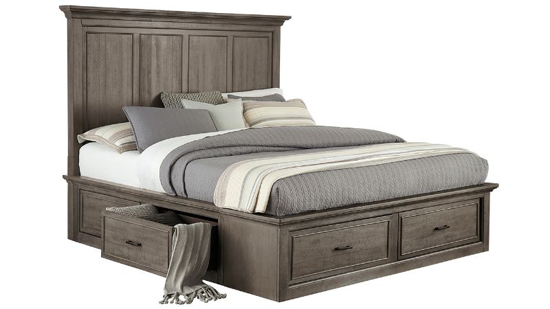 Picture of Chatham Park Queen Storage Bedroom Set - Gray