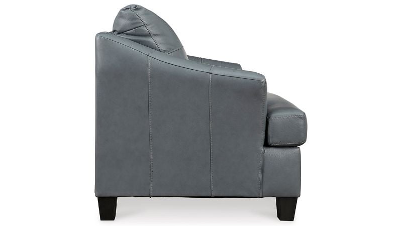 Picture of Genoa Leather Chair - Gray