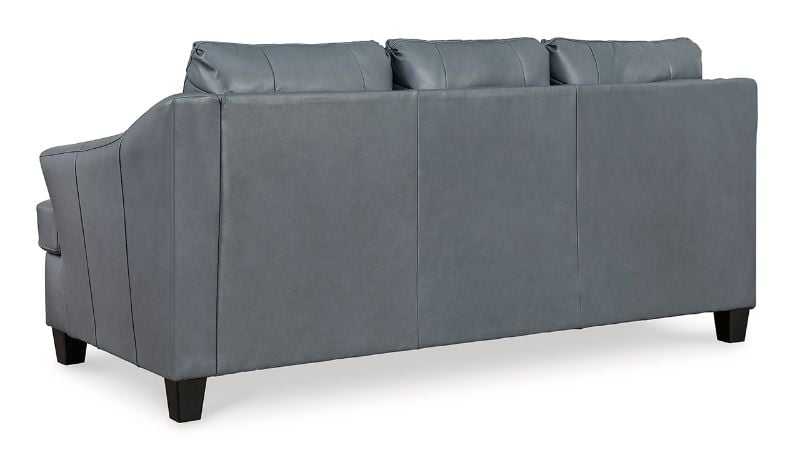 Picture of Genoa Leather Sofa - Gray