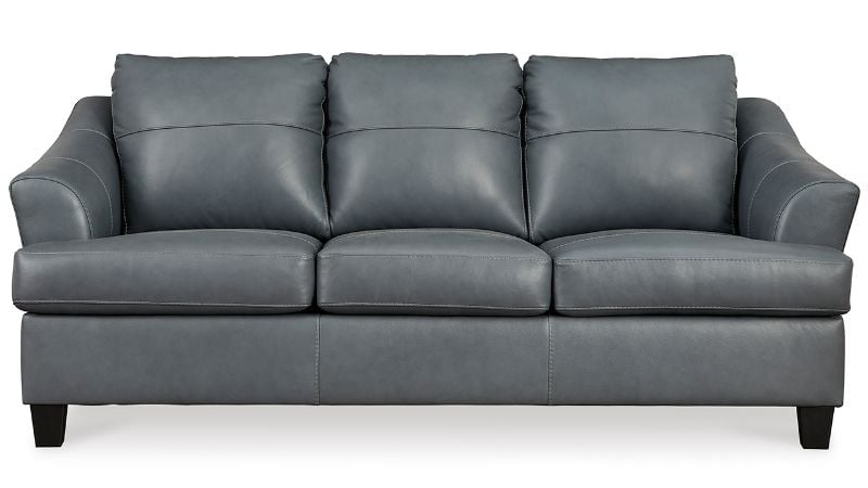 Picture of Genoa Leather Queen Sleeper Sofa - Gray