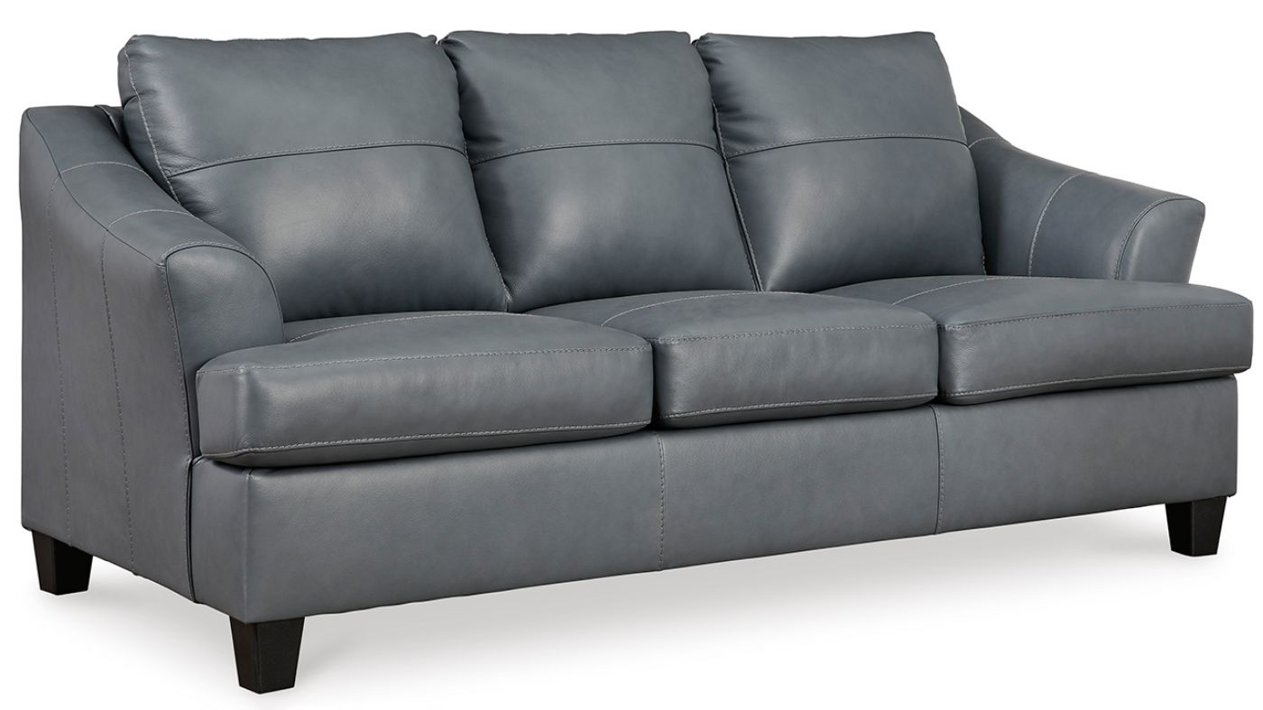 Picture of Genoa Leather Queen Sleeper Sofa - Gray