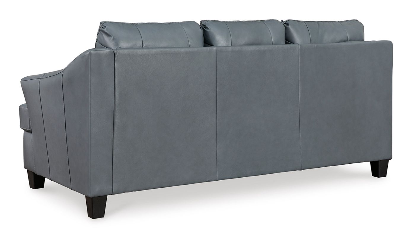 Picture of Genoa Leather Queen Sleeper Sofa - Gray