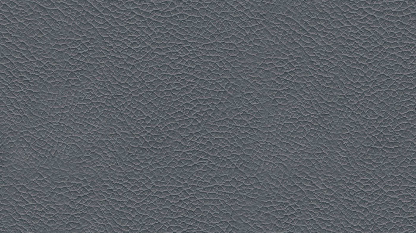 Picture of Genoa Leather Ottoman - Gray