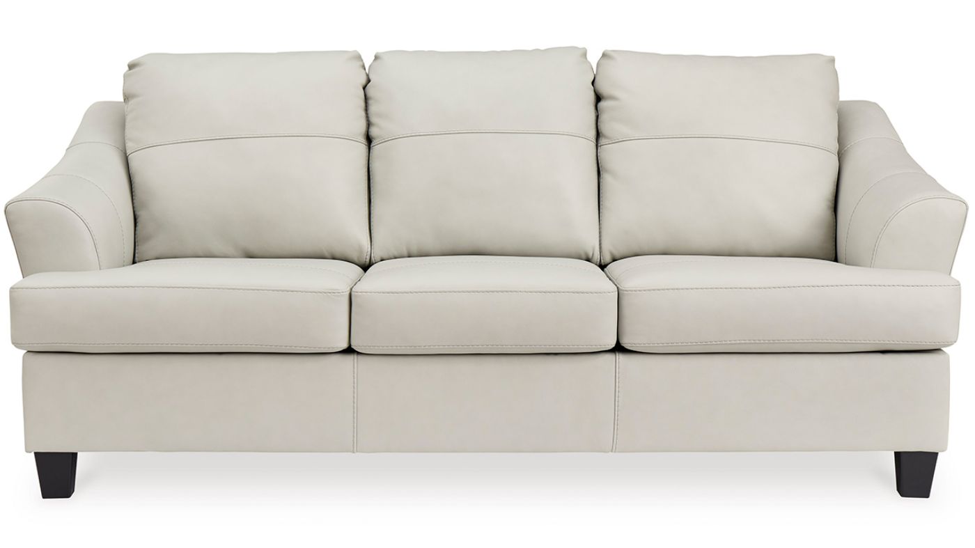 Picture of Genoa Leather Sofa -  Off White