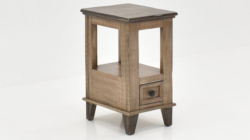 Picture of Parker Chairside Table - Brown