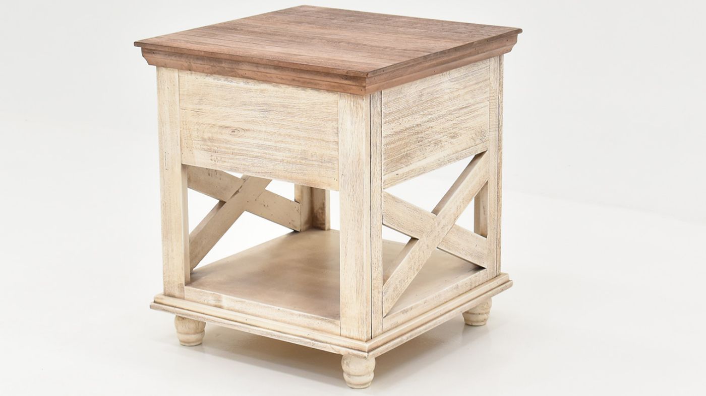 Picture of Costa End Table - Off White