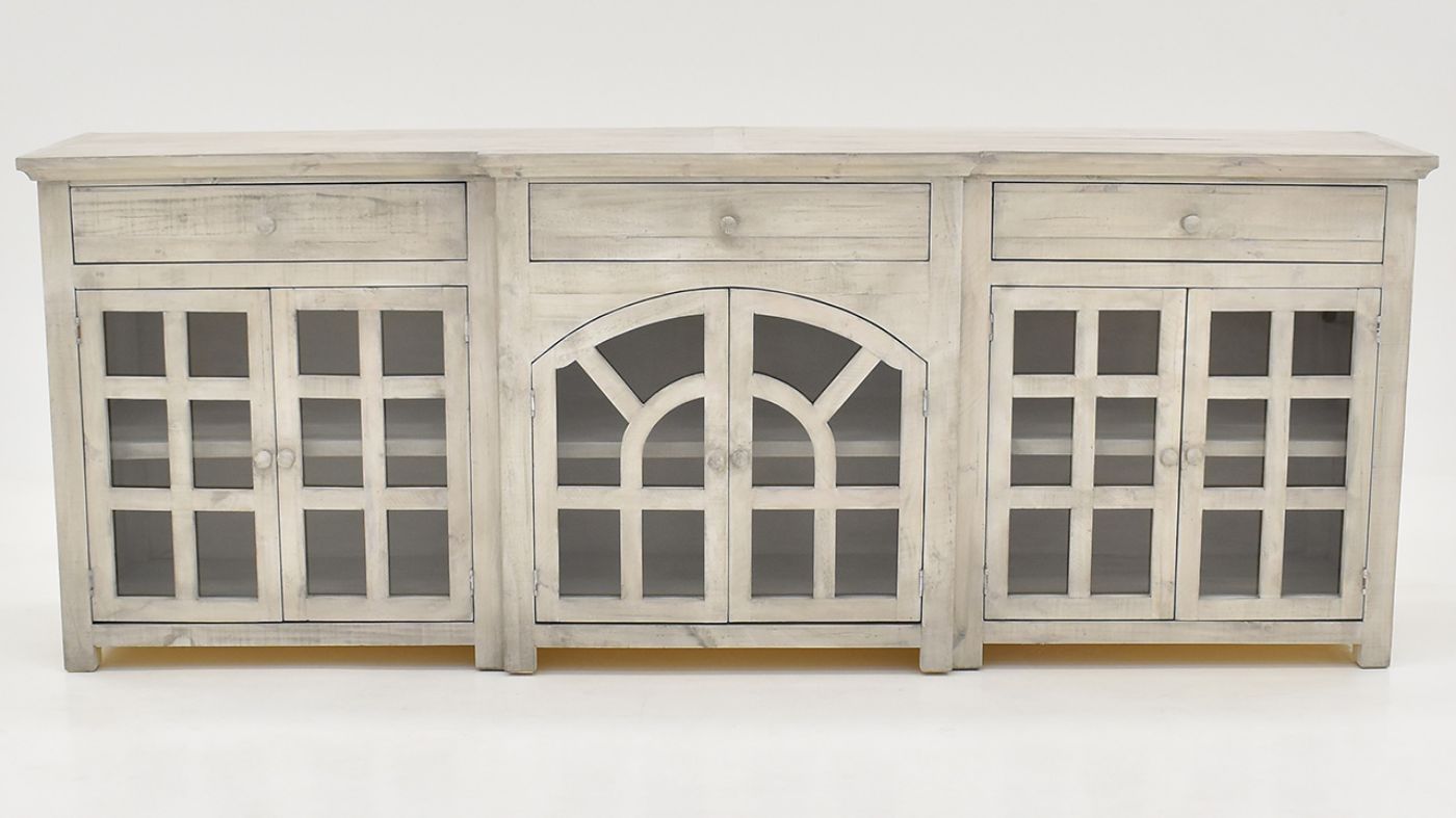 Picture of Arche 6 Door Console - Bone White