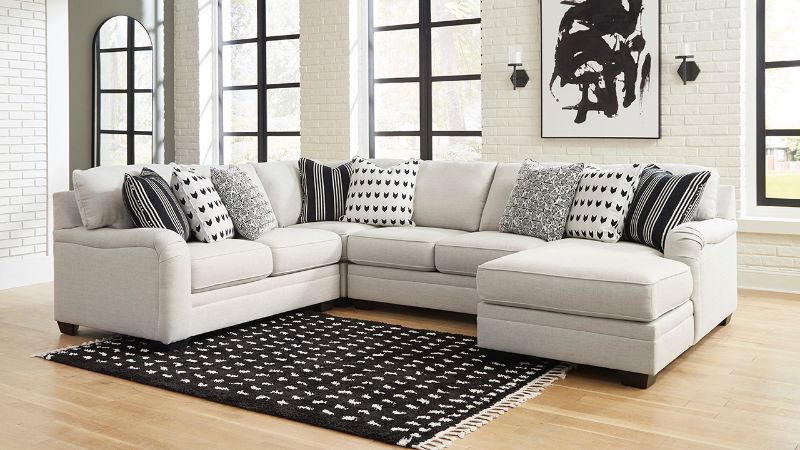 Picture of Huntsworth Sectional Sofa - Dove Gray