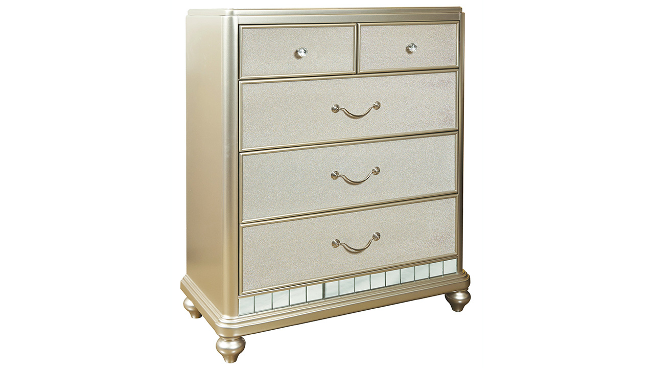Lil Diva Chest of Drawers - Silver | Home Furniture