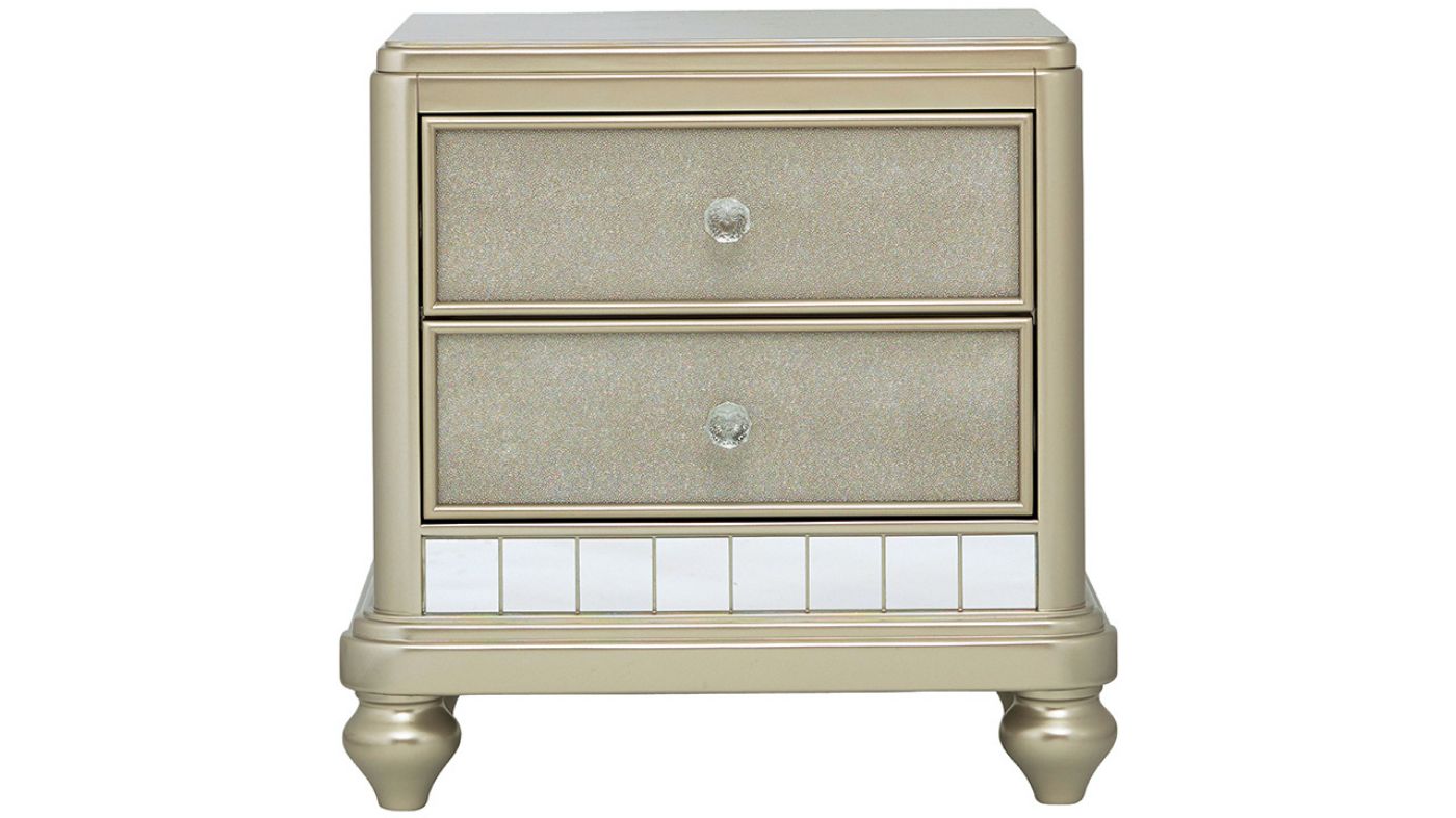 Picture of Lil Diva Nightstand - Silver