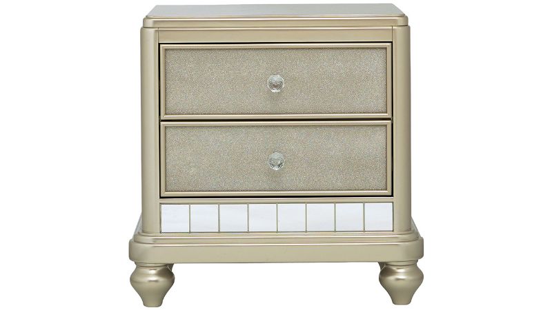 Picture of Lil Diva Nightstand - Silver