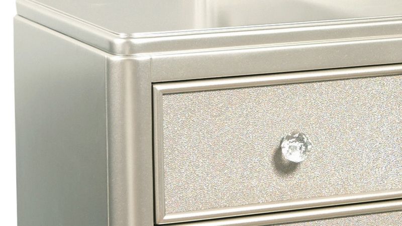 Picture of Lil Diva Nightstand - Silver