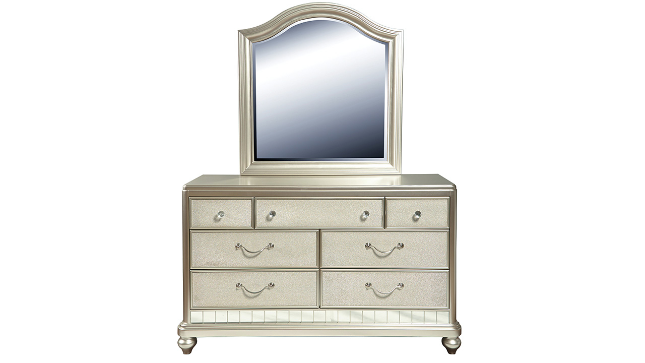 Louis Philippe III Dresser MirrorDresser Mirrors-In Home Furniture San  Antonio, TX
