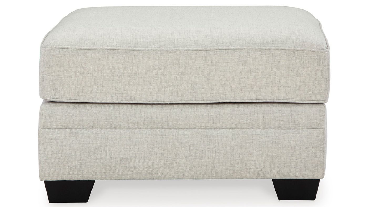 Picture of Huntsworth Oversized Ottoman - Dove Gray