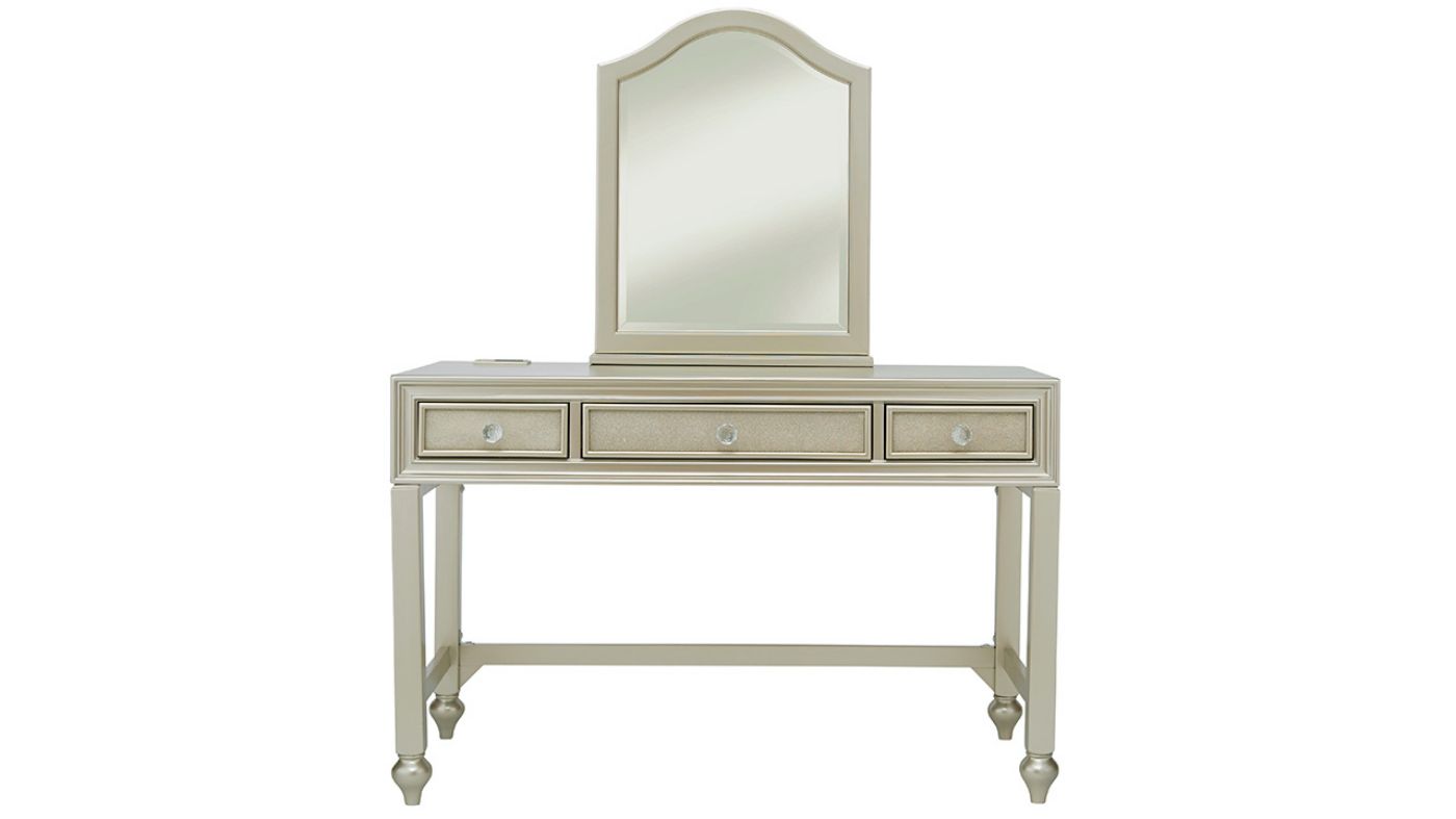 Picture of Lil Diva Vanity with Stool - Silver