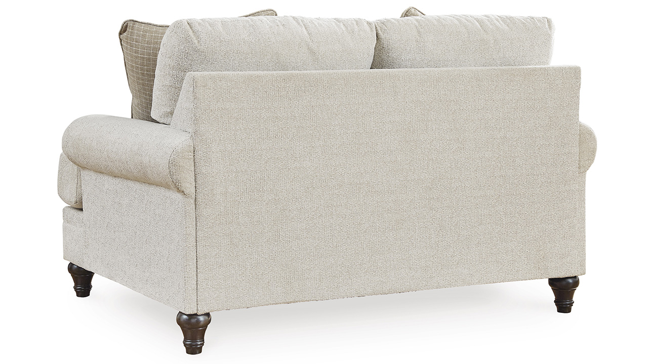 Valerani Loveseat Off White Home Furniture