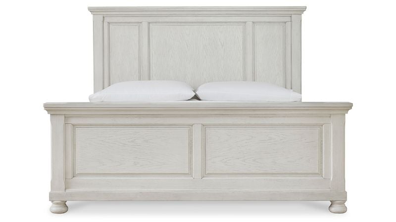Picture of Robbinsdale King Panel Bed - White
