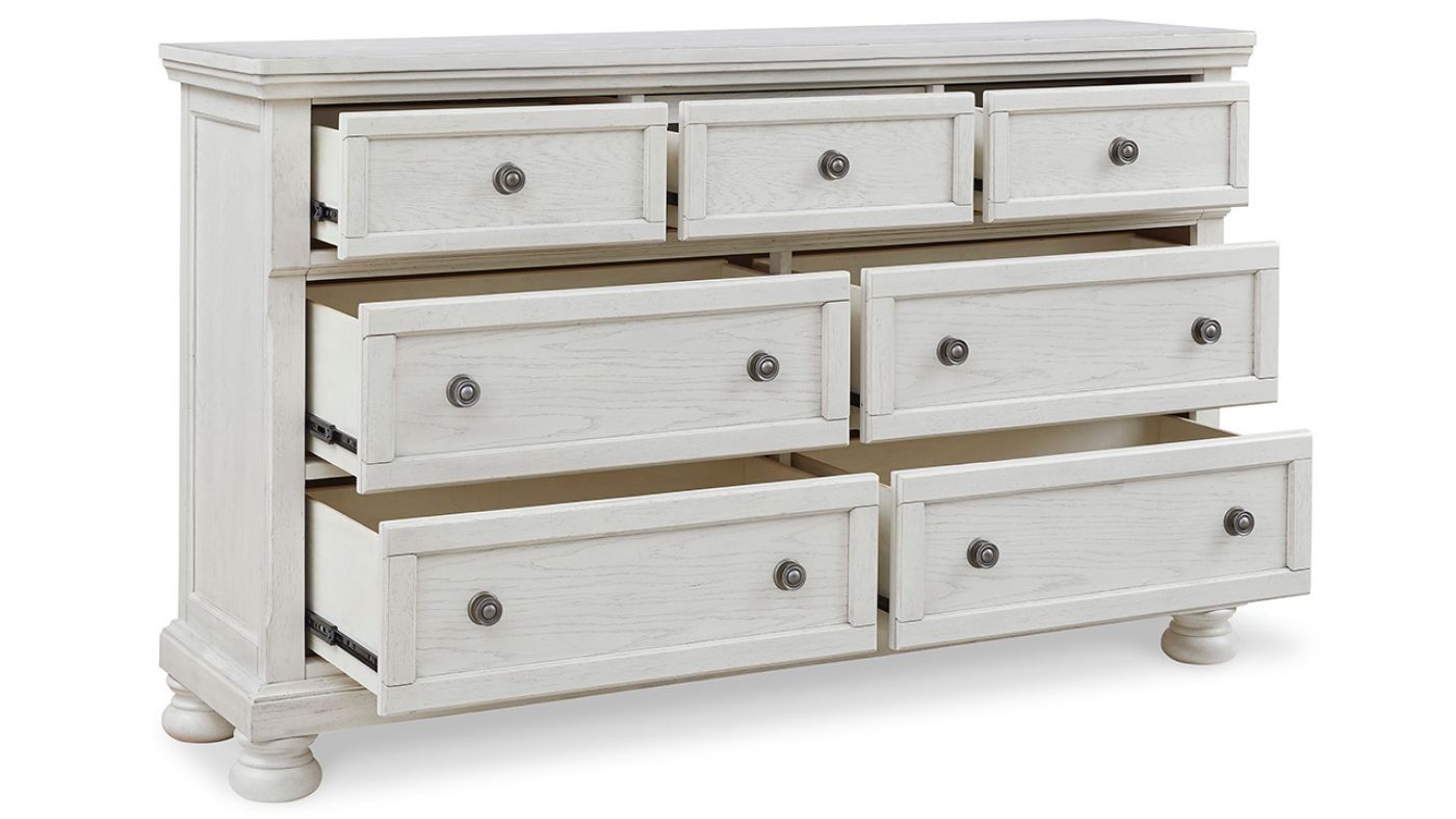 Picture of Robbinsdale Queen Panel Bedroom Set - White