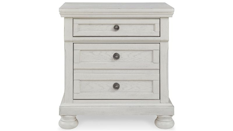 Picture of Robbinsdale King Panel Bedroom Set - White